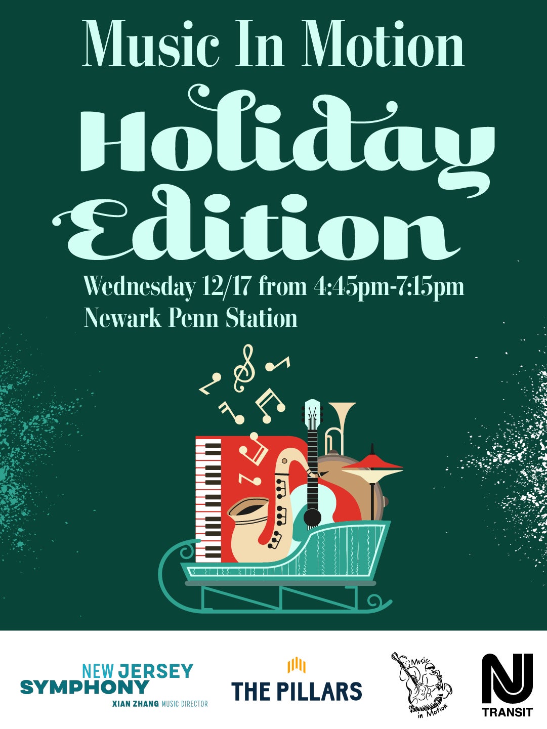 Music in Motion Holiday graphic