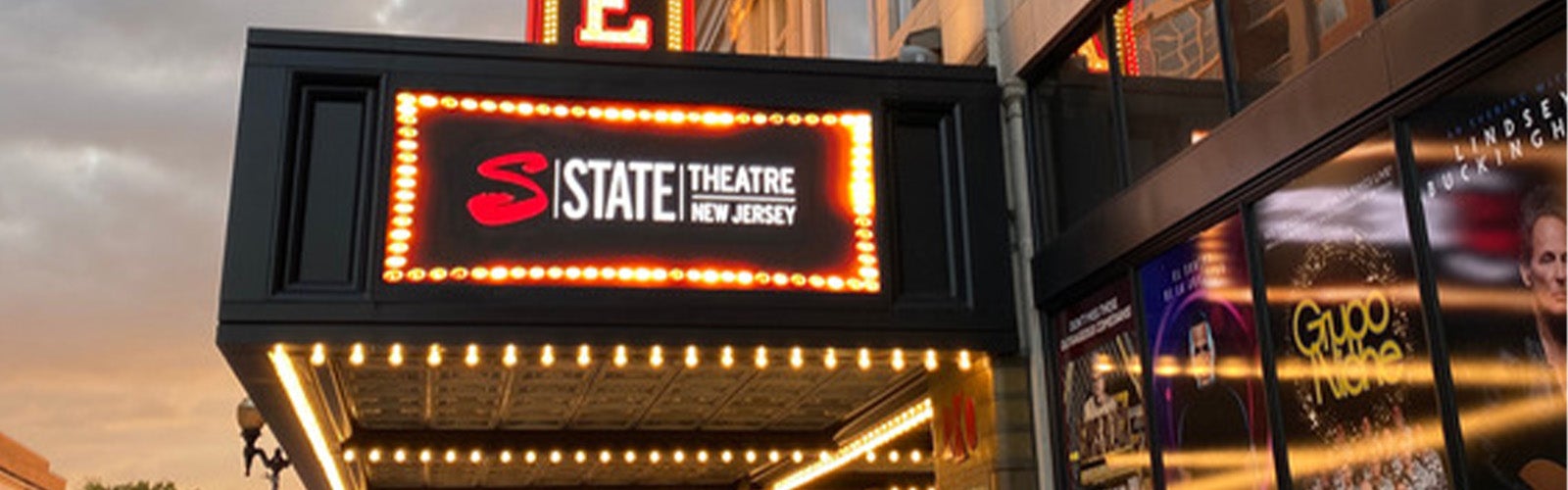 Exterior view of State Theatre New Jersey