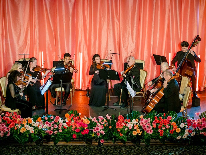 New Jersey Symphony Chamber Players performing at the 2025 Spring into Music Gala &amp; Auction