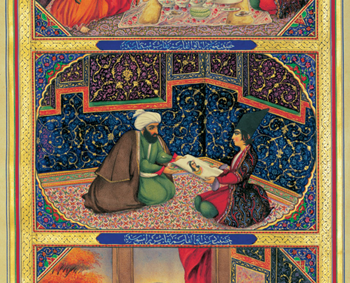 Scheherazade and the Sultan by Sani ol Molk_720x581.png