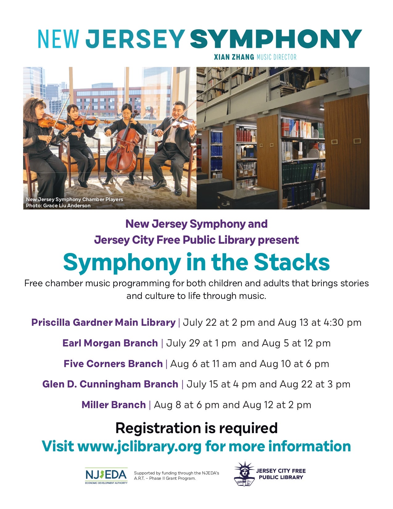Symphony in the Stacks Flyer