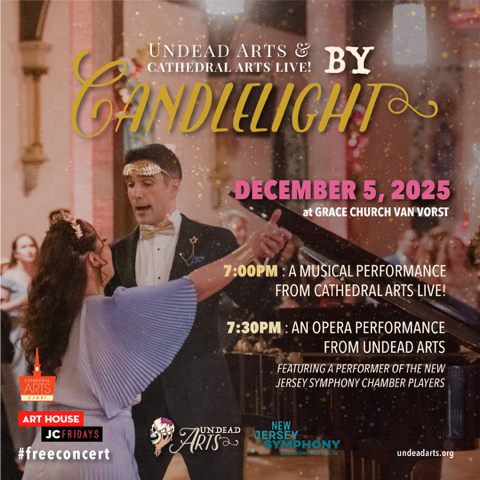 Undead Arts & Cathedral Arts Live! by Candlelight graphic